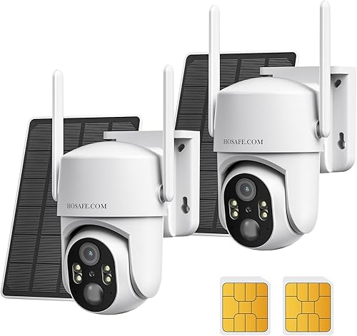 No hay cámara de seguridad WIFI, no necesita Internet, cámara de seguridad celular 4G LTE inalámbrica para exteriores, cámara solar para seguridad