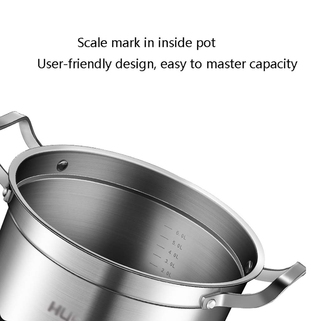 Amazon｜プロフェッショナルステンレス蒸し器セット - 2ティア - 強化