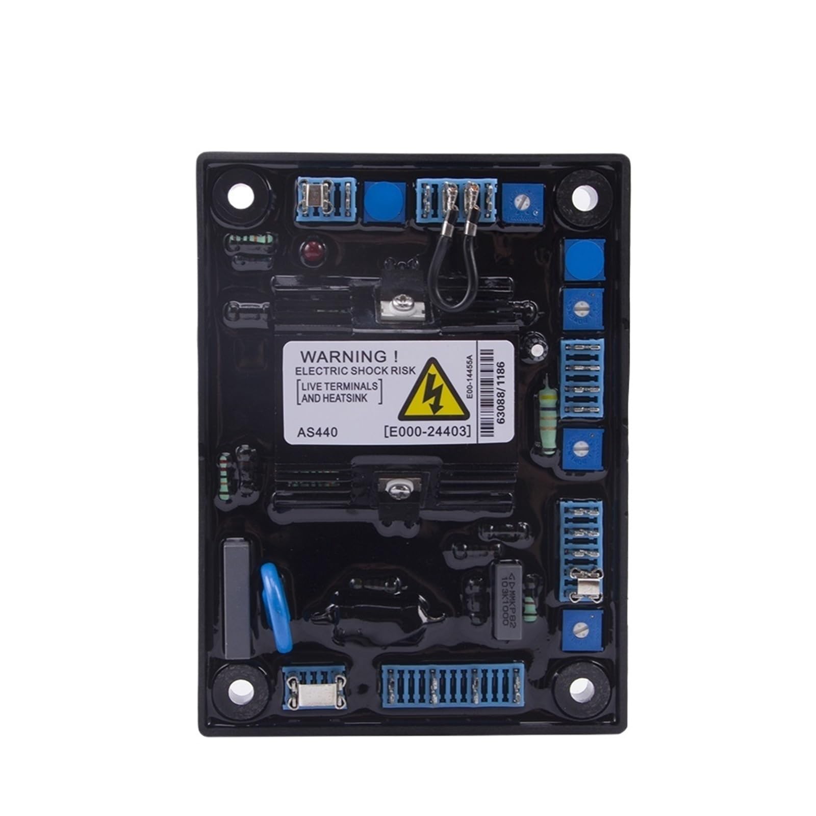 CSKWLLNBC 1pcs AS440 Diesel Generator Avr Adjustable Voltage Regulator Module 500kw Power Genset Stabilizers