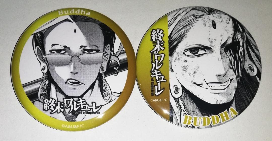 終末のワルキューレ 釈迦 バトル缶バッジ セット ツタヤ vol.2 おもちゃ 終末のワルキューレ 釈迦 バトル缶バッジ セット