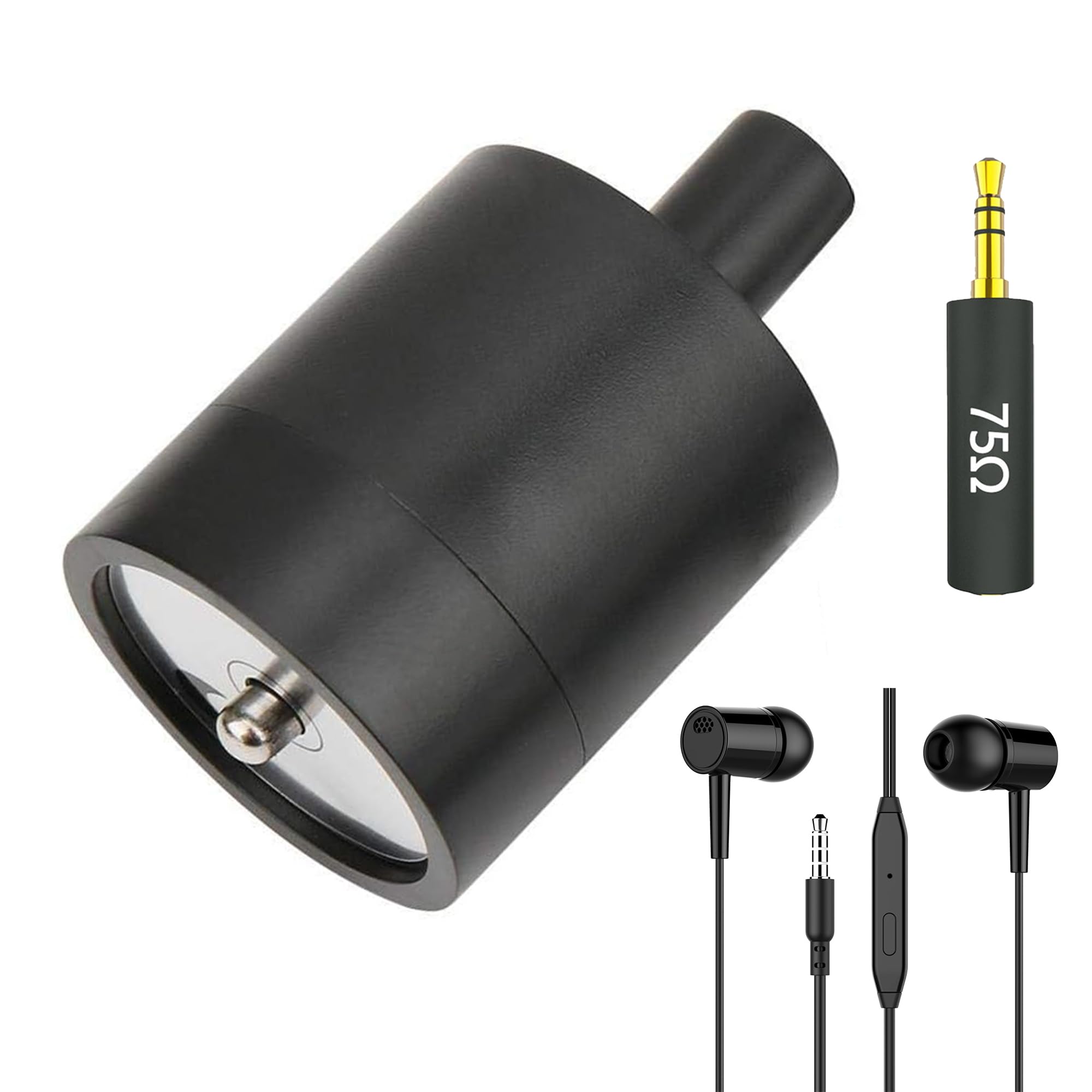 Geek Soldier Sound Amplifier Through Walls with Upgraded Headphones - Perfect for for Pipeline Leakage Detection