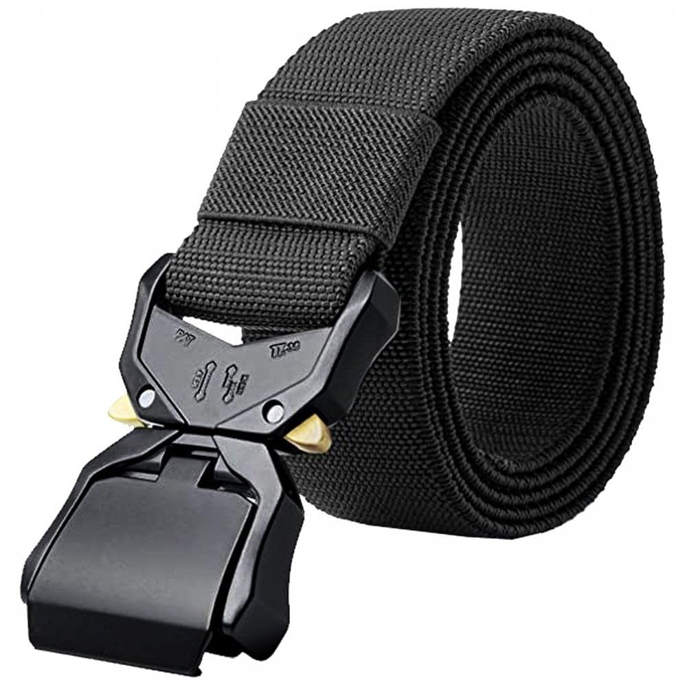 D555 Mens Dale Big Tall Kingsize Webbing Heavy Duty Tactical Belt - 2XL