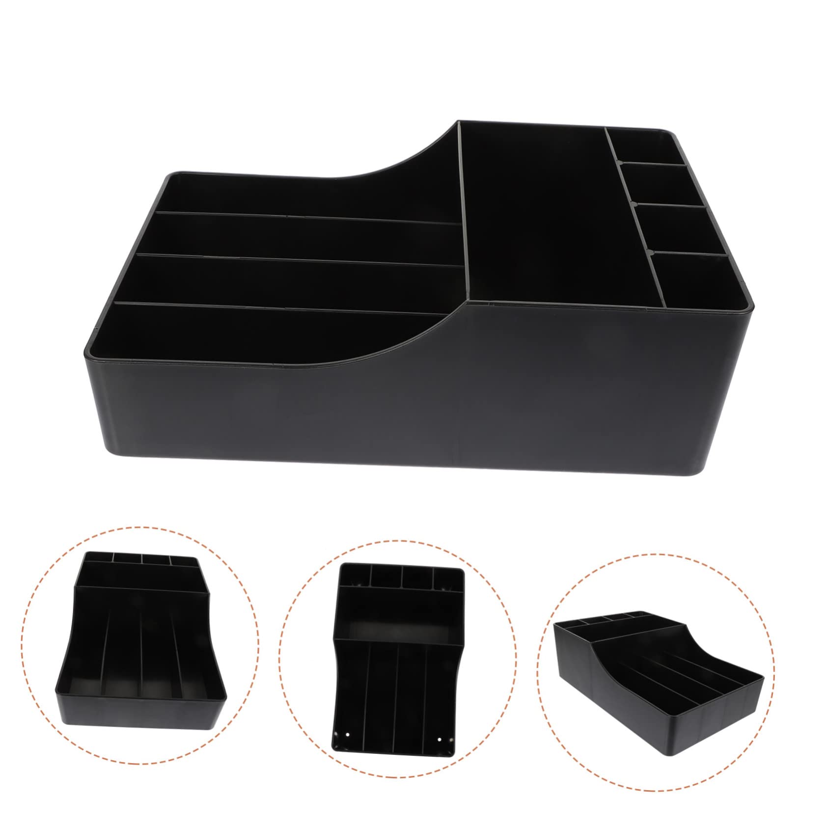 ASAKKURA Hotel Coffee Condiment Organizer Multi Function Storage Box for Sugar Tea Bags and Snacks Elegant Design for Coffee Bar and Kitchen Countertop