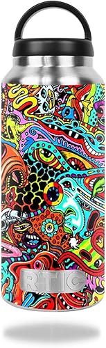 mightyskins CalcomanĂa de Vinilo Piel de protecciĂłn para rtic 36oz Botella Wrap calcomanĂa decorativo para tapa Skins Acid Trippy mightyskins CalcomanĂa de Vinilo Piel de protecciĂłn para rtic 36oz Botella Wrap calcomanĂa decorativo para tapa Skins Acid Trippy