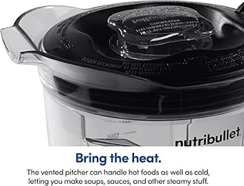 NutriBullet ZNBF30500Z Blender Combo 1200 Watt, 1200W, Dark Gray