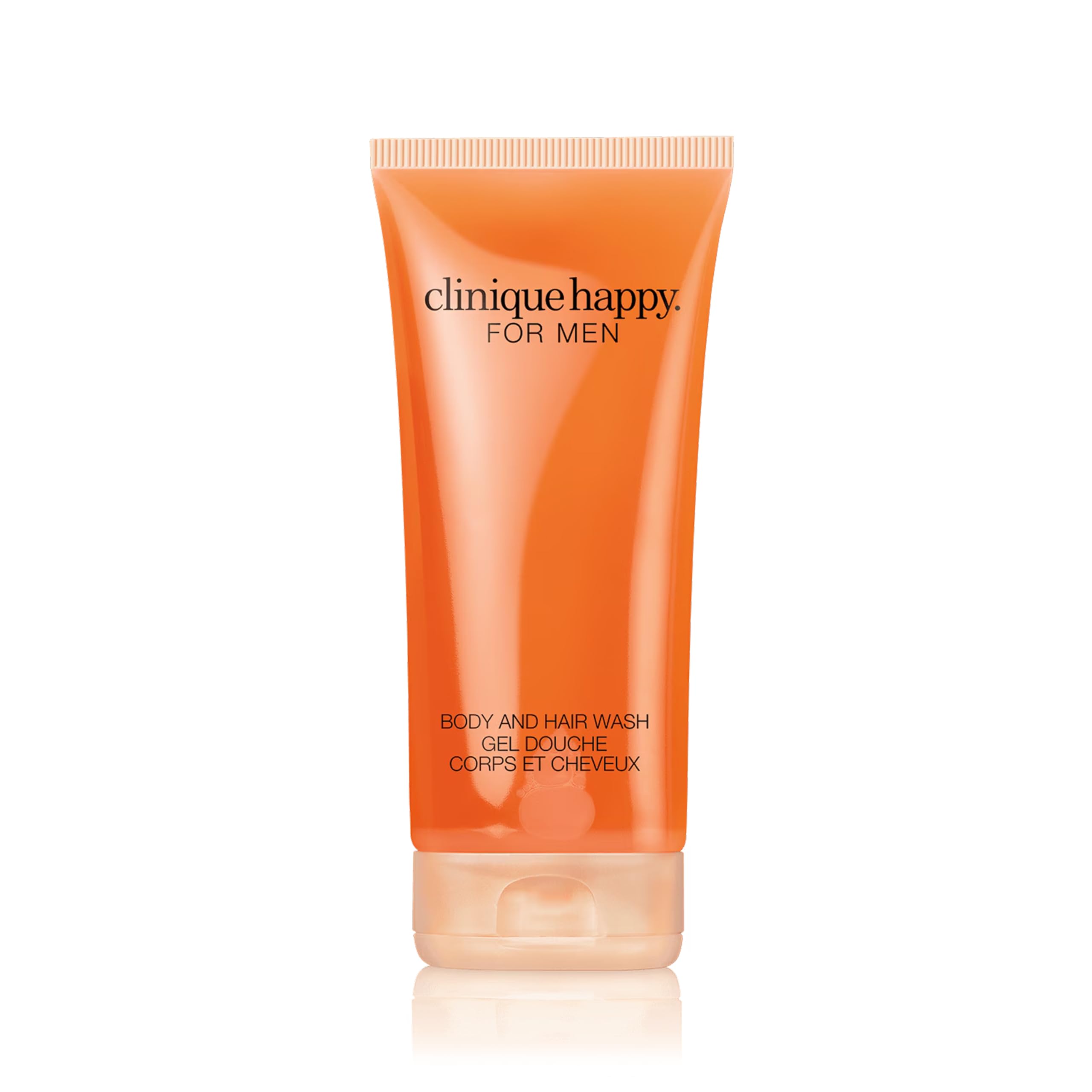 Clinique Happy™ For Men Body & Hair Wash | Verwöhnendes Duschgel für die tägliche Anwendung mit einem sinnlichen Duft | erfrischend + sinnlich + gute Laune, 200 ml