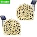 addlon 2 Pack Solar Xmas String Lights 72ft 22m 200 LED 8 Modes Solar Powered Starry Lighting Waterproof Christmas Fairy String Lights for Outdoor Gardens Path Homes Wedding Party Decor (Warm White)