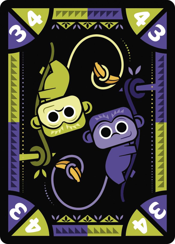 Asmodee JUNGO Jeu de Société Enfants 10 Ans Cartes Rapide Tactique 3-5 Joueurs 15 Min Français