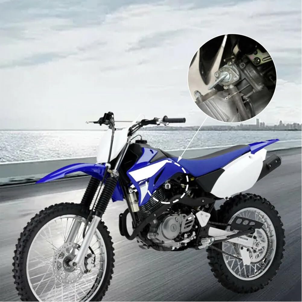 Wai Danie Grifo de combustible Interruptor de combustible Grifo de motocicleta CB550F CB750F M16 16 mm x 1,5 mm Válvula de interruptor de tanque de gasolina y combustible Llave de purga Moto ATV Quad