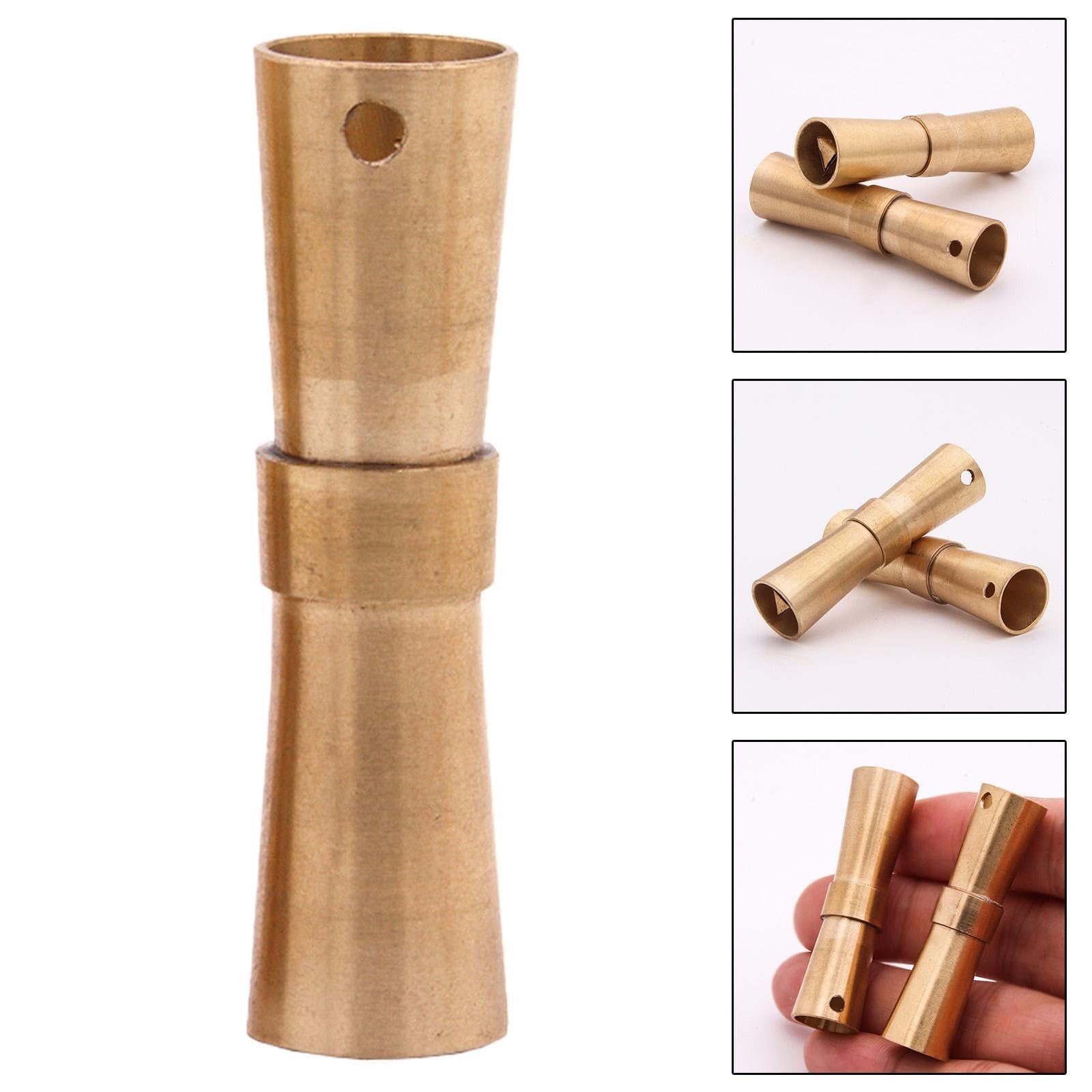 Richiamo per Cervi, Richiamo per Cervi, Professionale, Portatile, Esterno, Robusto, Accessorio per Cordino, Accessorio per Richiamo, Ottone, Richiami