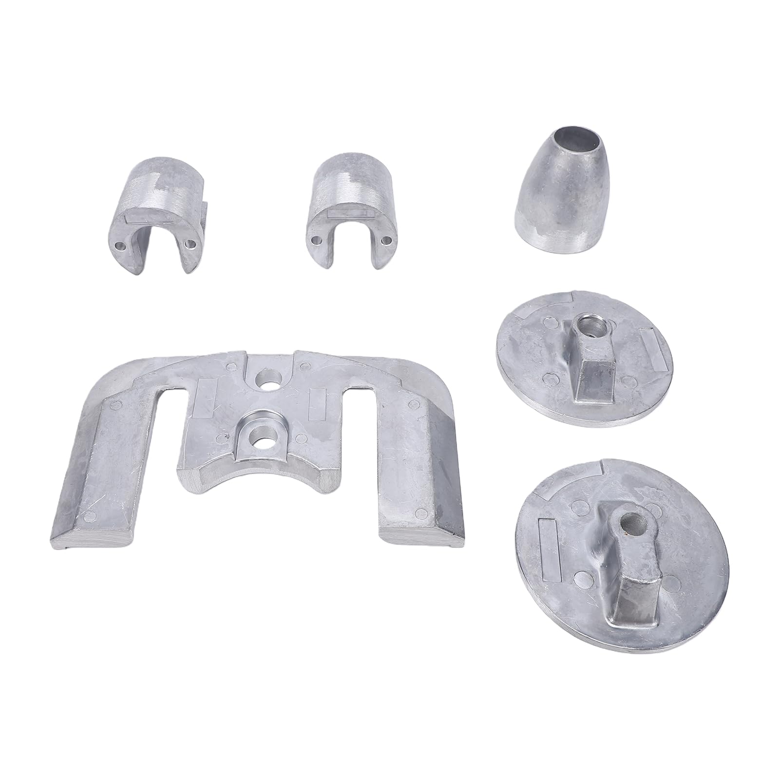 Kit de ánodo de Aluminio, Reemplazo para Unidades Mercruiser Bravo 3 III Dentrofuerabordas 2004 y Posteriores, Kit de ánodo para Barcos Marinos para Protección de Agua Dulce y Agua de Mar