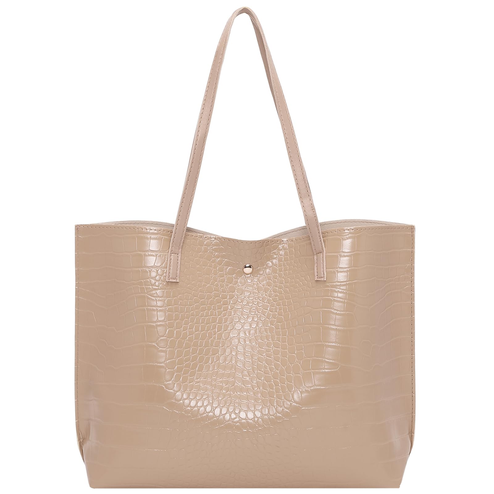 CHARMORE Tote Bags Leather Purses for Women Big Capacity Ladies Shoulder Handbags