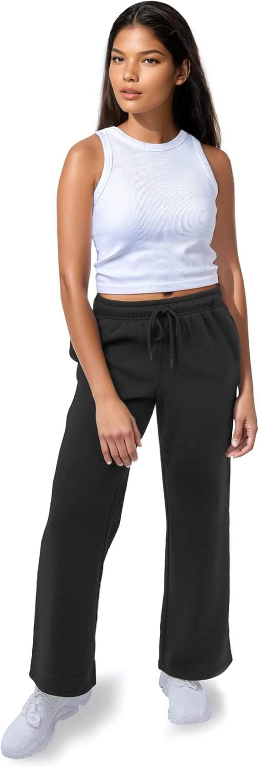 Common Stitch 3 Pack Sweatpants Women, Straight Leg Womens Sweatpants, Workout - Yoga Pants (Available in Plus) - Image 5