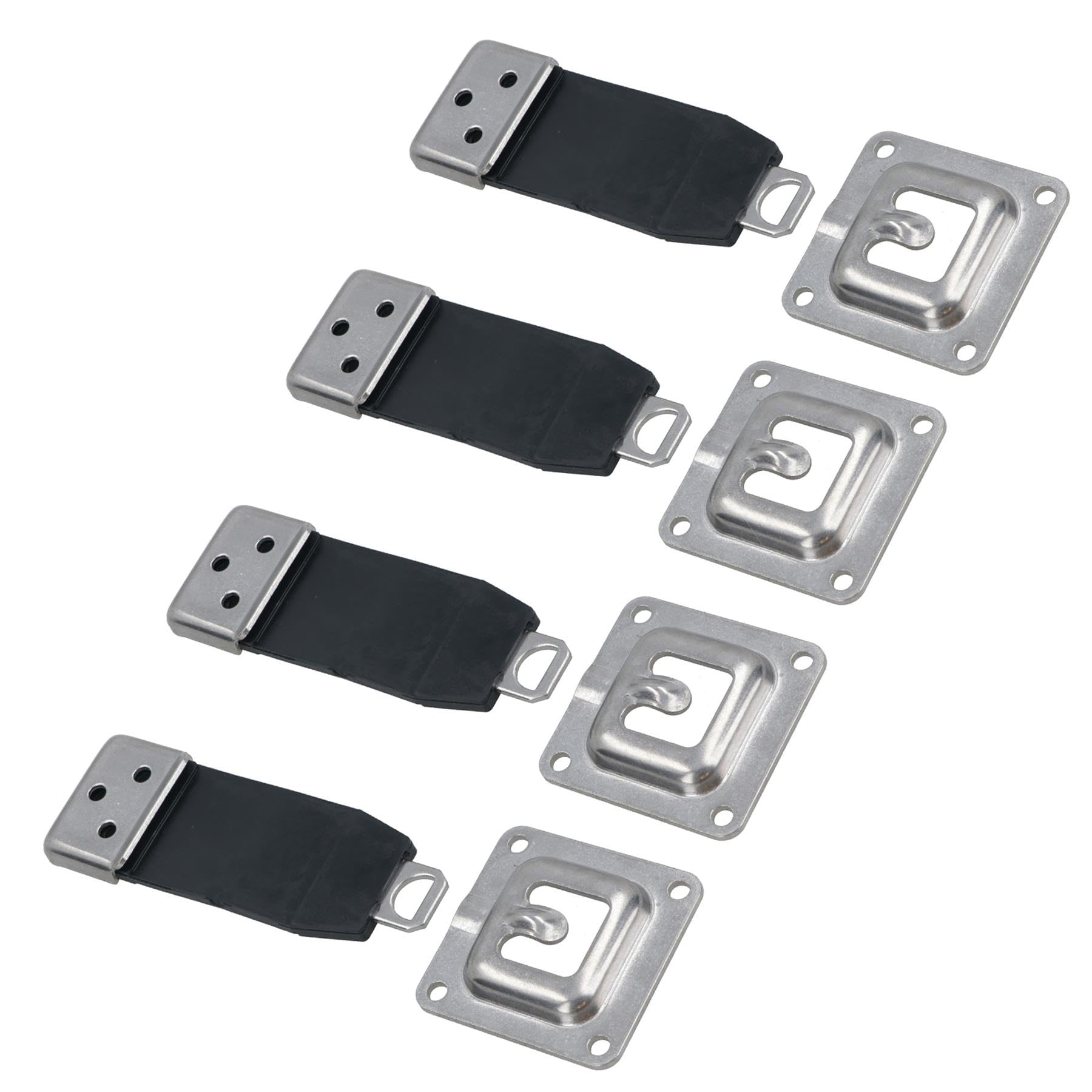 Door Retaining Retainer Check Straps Stainless Steel for Trucks Trailers Vans 4pc
