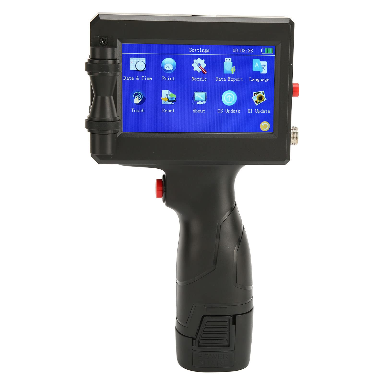Tragbarer Handheld-Tintenstrahldrucker Mit HD-Touch Produktbild-Vorschau 6