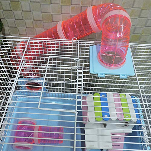 zfdg De tunnel hamster, hamsterbuizenset, tunnelaccessoires, hamsterkooi, hamster kooi, tunnel, voor hamsterkooi, kleine… - Image 8
