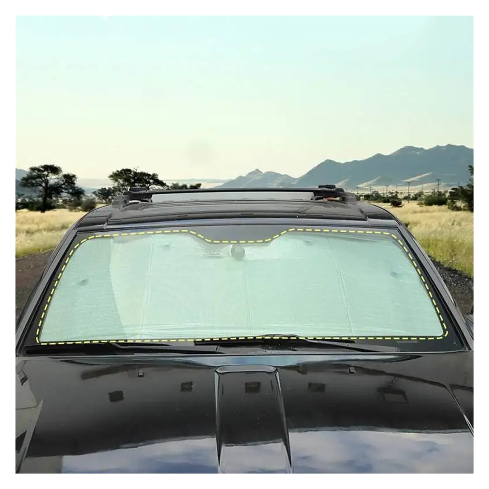Auto Parabrezza Completa Parasole Isolamento Termico Kit Accessori Interni Per Jeep Per Grand Per Cherokee 2001-2010 Auto Parasole(For 2007-2010)