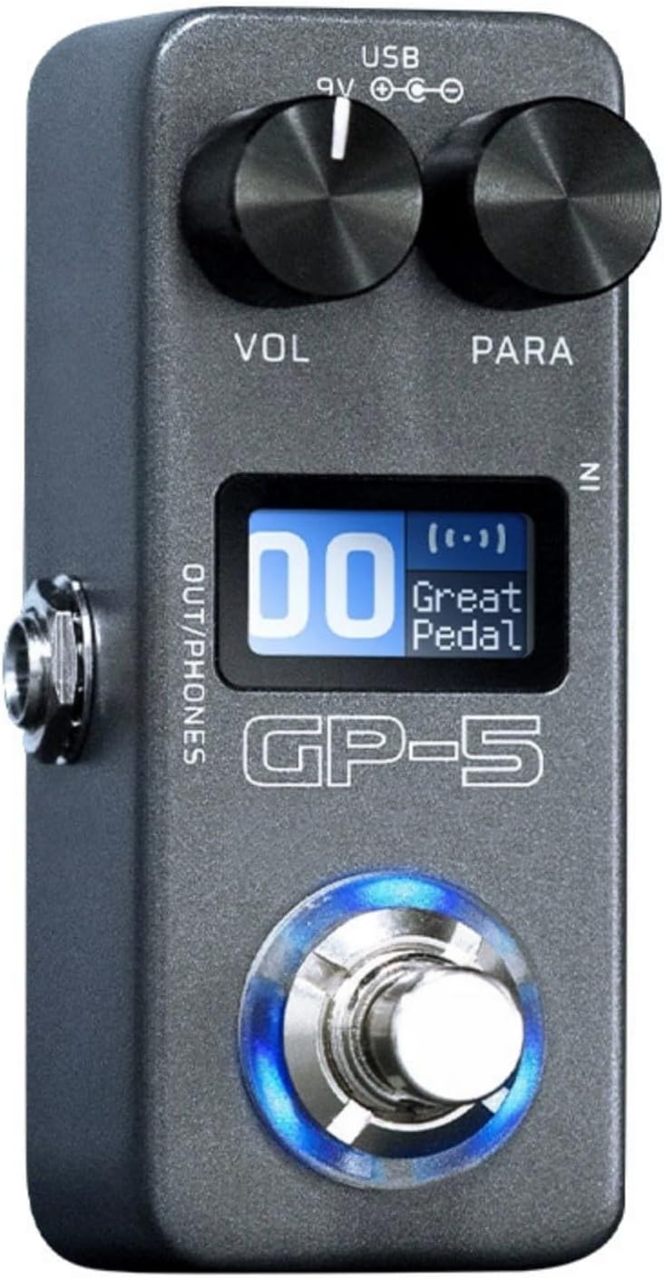 Flexible Guitar Processor Digital Reverberation Effects Device Sound Card USB Sound Link for Studio Effects Unit