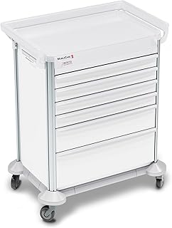 Detecto, 2000650, Mobile Care Medical Cart, Keyed Lock