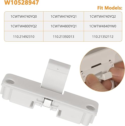Miniatura 3 de W10240513 Cierre de tapa de arandela, repuesto # P4514459, PS2579805, AP6017583, compatible con Whirlpool, Kenmore, Amana, Maytag Roper, Sears
