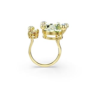 Amazon.com: Swarovski Gema open ring, Mixed cuts
