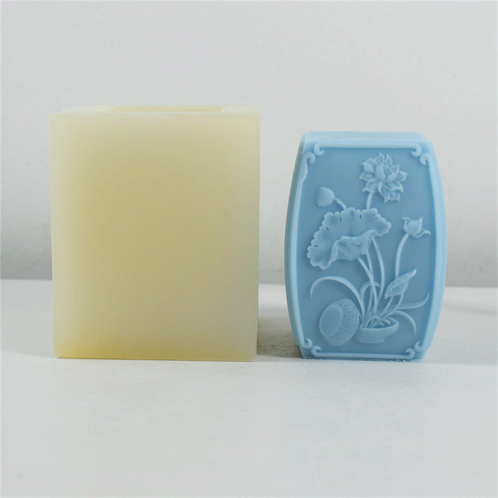 Moule à fleurs en Silicone pour la fabrication de bougies, ornement et réutilisable, en époxy, bricolage artisanal de noël