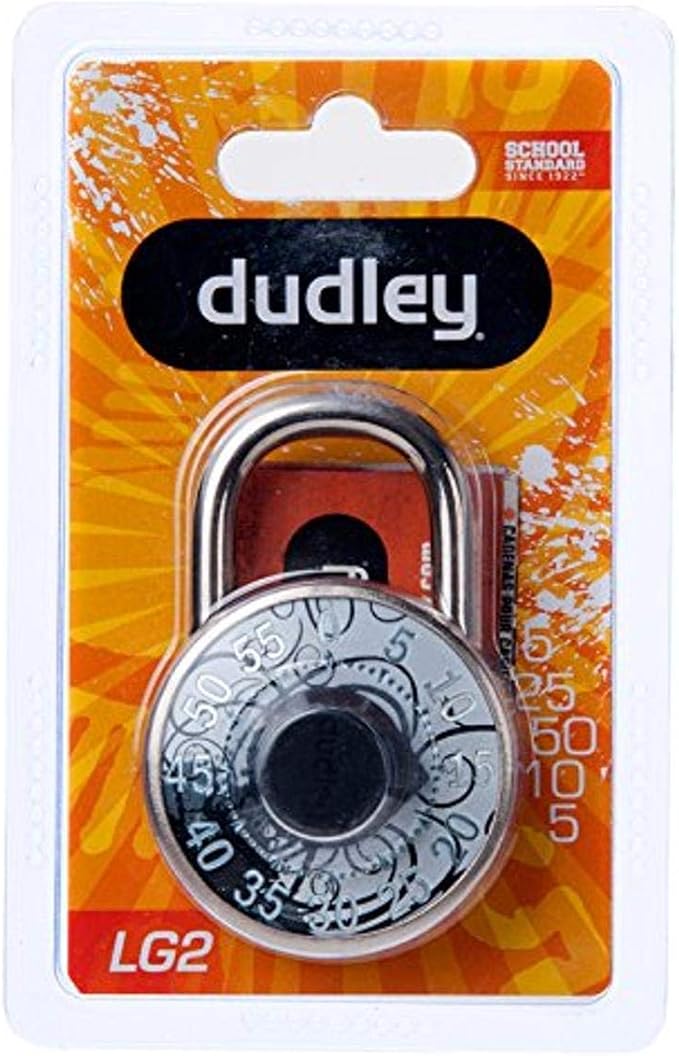 dudley 3Digit Combination Lock Graphic Design, Combination Padlocks Amazon Canada