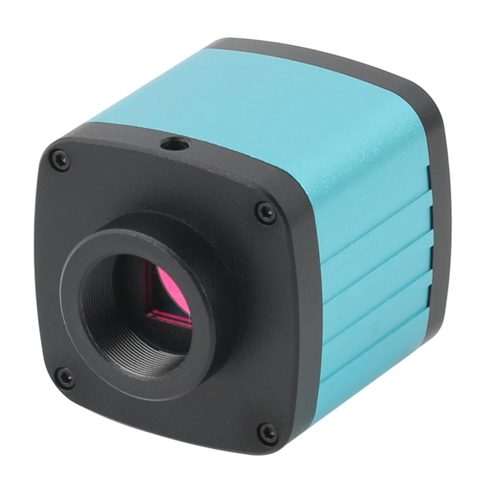 Videocamera for microscopio Industriale 1080P 2K 4K 48MP + Obiettivo con Attacco C 180X 300X 200X 500X 100X 130X(200x Lens with Light)