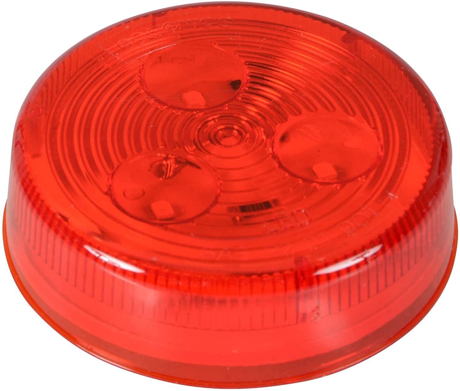 Red Optronics Light Round Trailer Lights 4 Inch Optronics STL264RBP Fusion Red LED Tail ...
