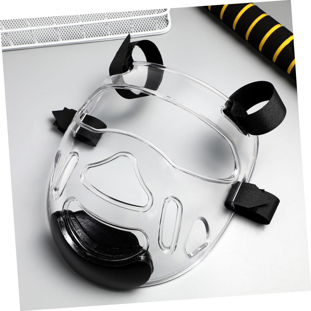 UKCOCO 2pcs Detachable Taekwondo Face Guard for Adults Lightweight Sparring Protection Gear for Karate Kickboxing and Martial Arts Promotes Family Bonding Easy Maintenance