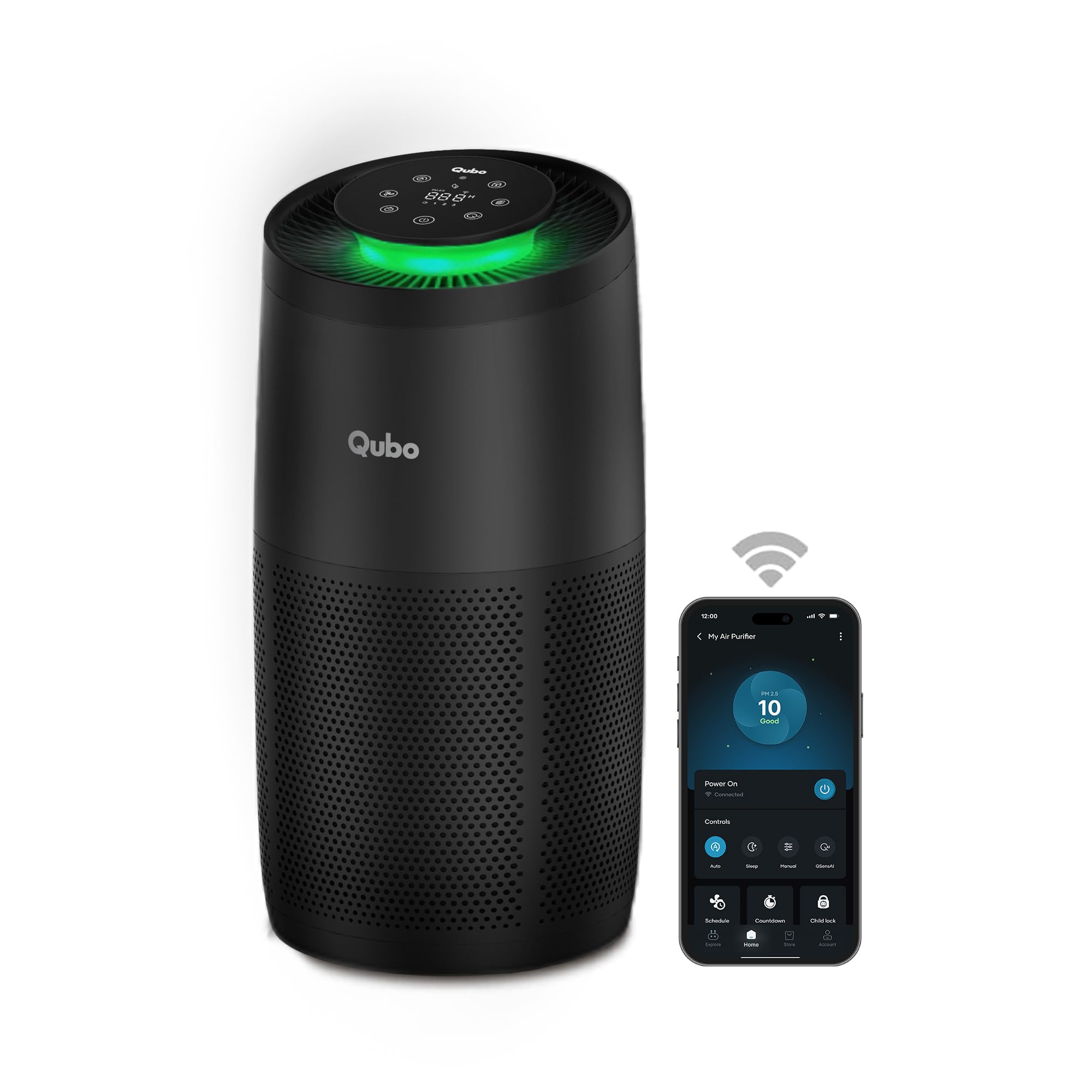 Qubo Smart Air Purifier for R250 by Hero Group