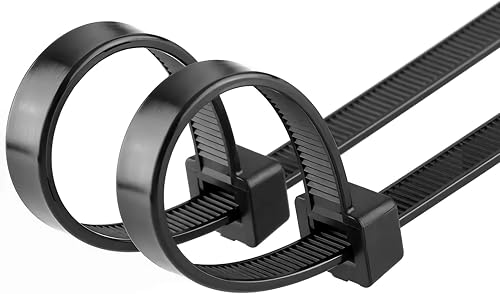 Heavy Duty 24 Inch Zip Ties 30 Pack Extra Long Cable Ties Black