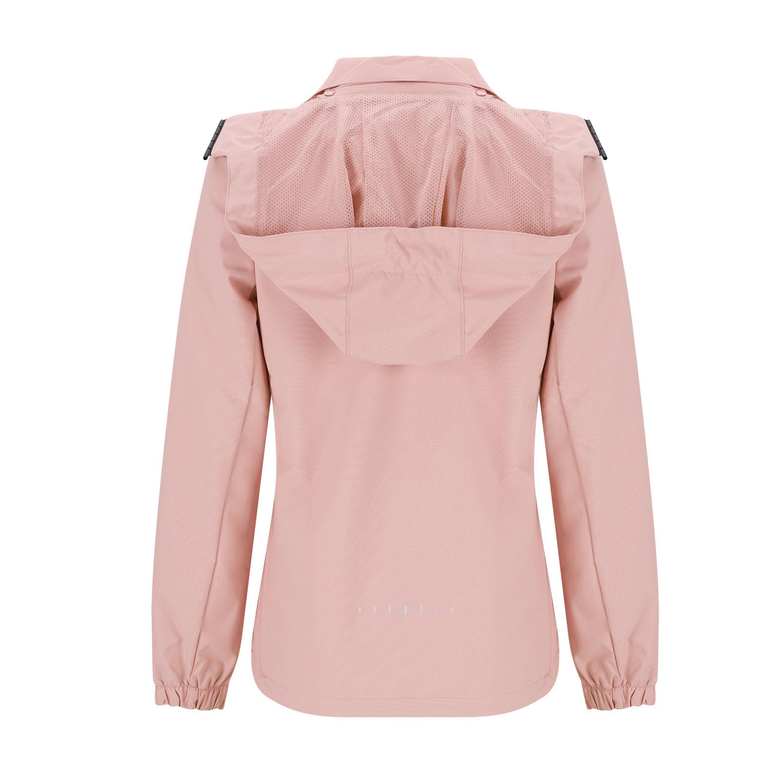 2024 Chaqueta Impermeable Mujer,Chubasquero Mujer Transición Rompevientos Transpirable Chaqueta de Lluvia con Capucha Talla Grande Cortavientos Mujer para Deportes Al Aire Libre Poncho Impermeable