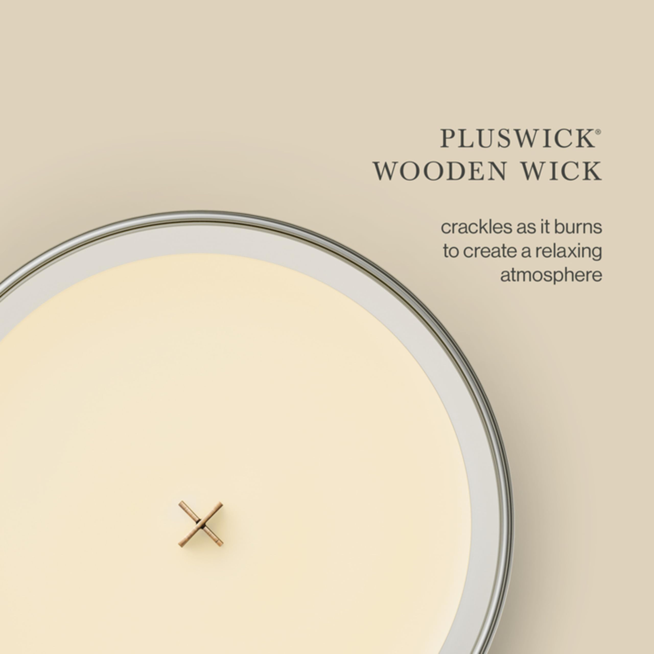 Woodwick Candela in Giara di Vetro Trilogy Grande, Profurmata Dolci al caffè, Giallo-Marrone Scuro, 10X18 Cm