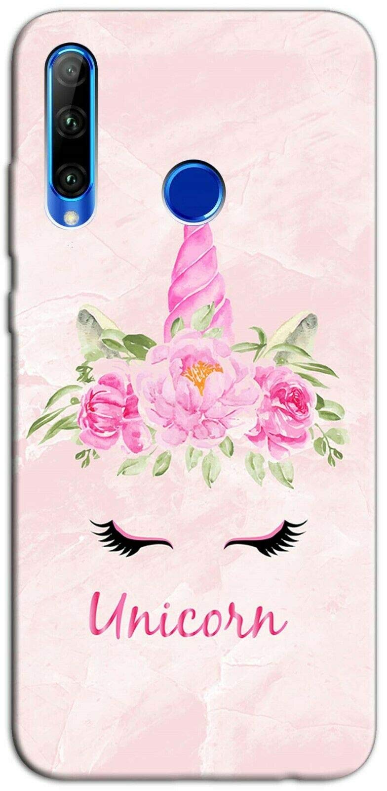 Mixroom Cover Per Huawei Honor 20 Lite - Custodia In TPU Morbido Silicone, Fantasia Bouquet Di Rose, Stampa Floreale Alta Qualità