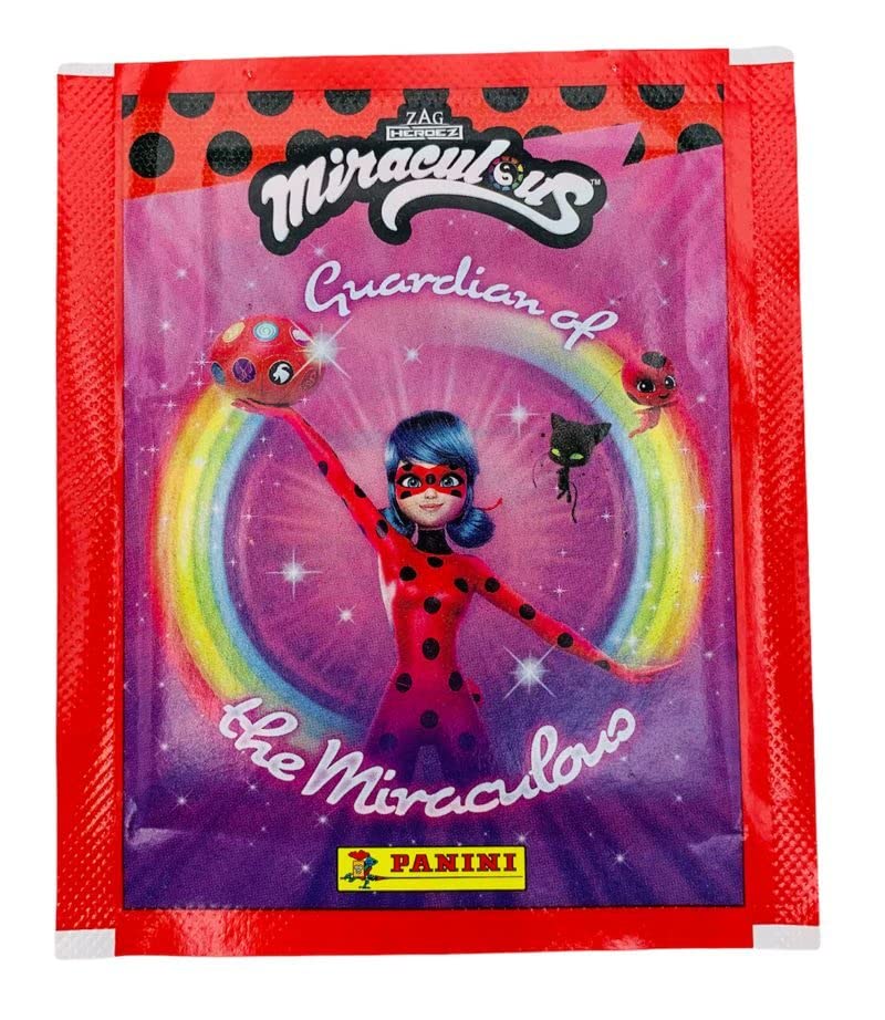 Álbum De Pegatinas Miraculous - Ladybug Y Chat Noir - Panini - 32 Páginas - Colección Oficial