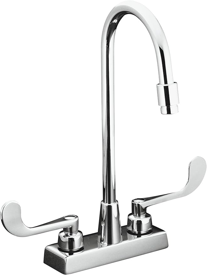 KOHLER K73055ACP Triton Centerset Lavatory Faucet, Polished Chrome