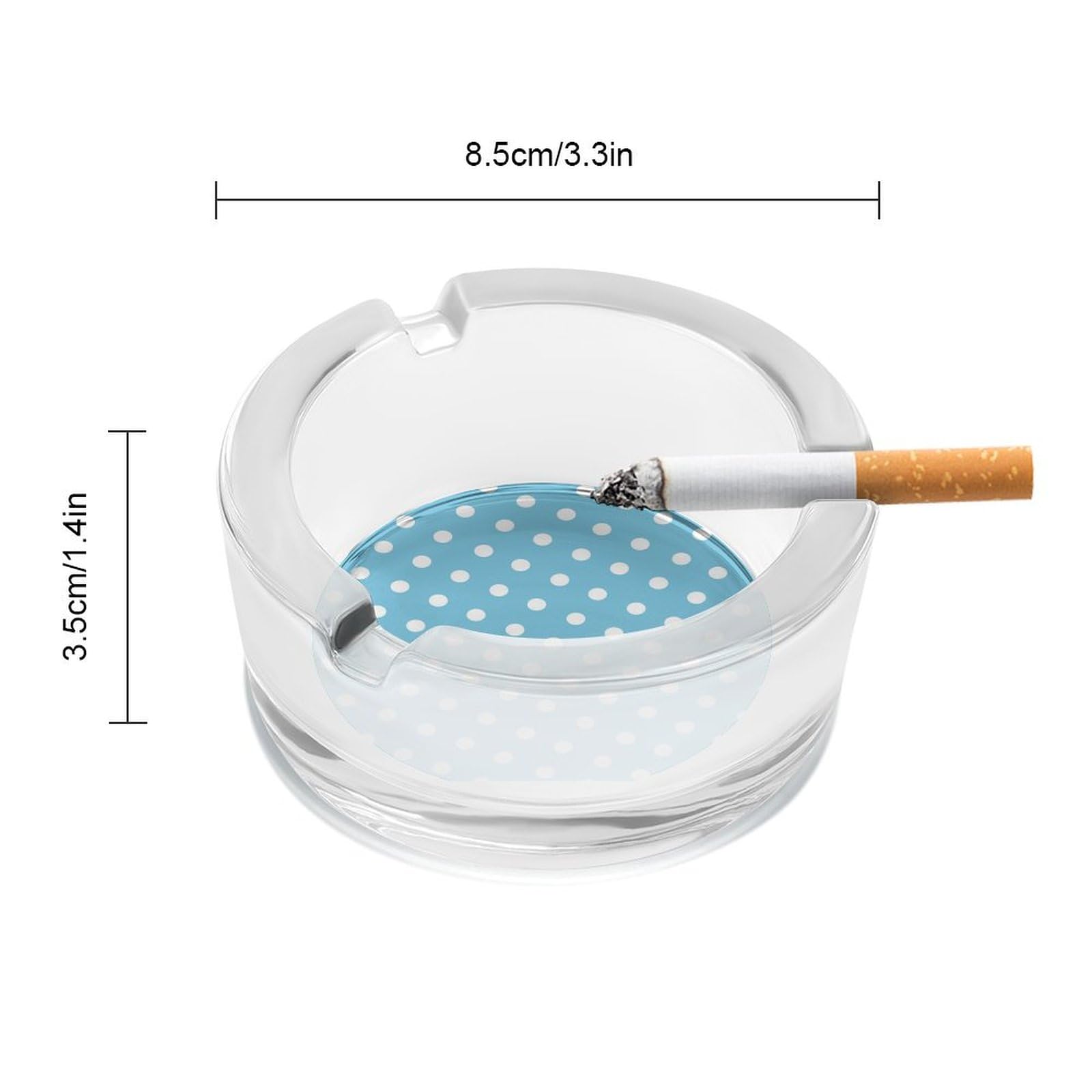 hi-lite タバコ 灰皿 ハイライト レギュラー 水色 陶器 ハイライト hi