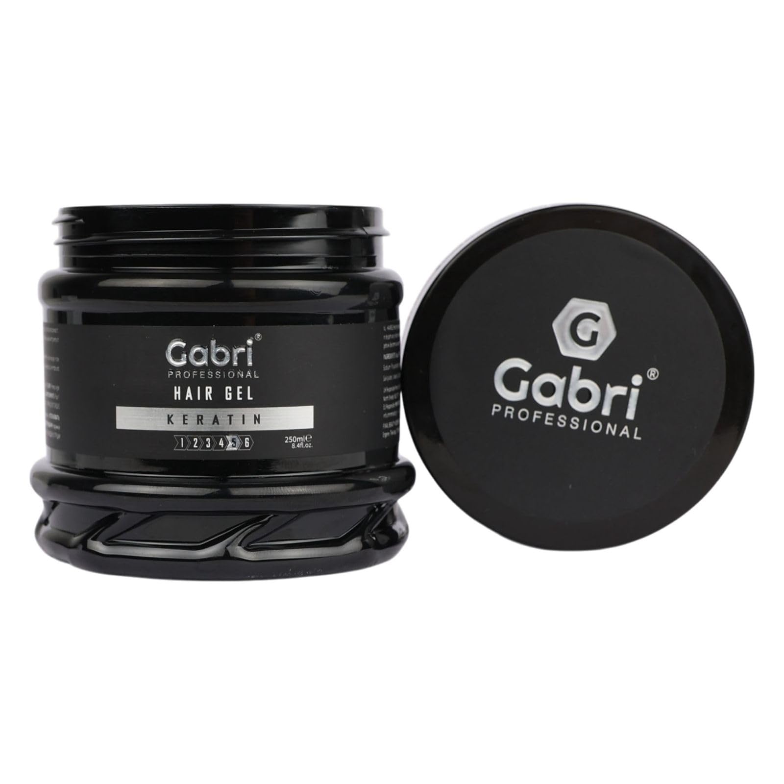 Gabri Hair Styling Gel, Firm Hold Styling Hair Gels, High Gloss, Anti-Frizz Effect, Edge Control - Image 3
