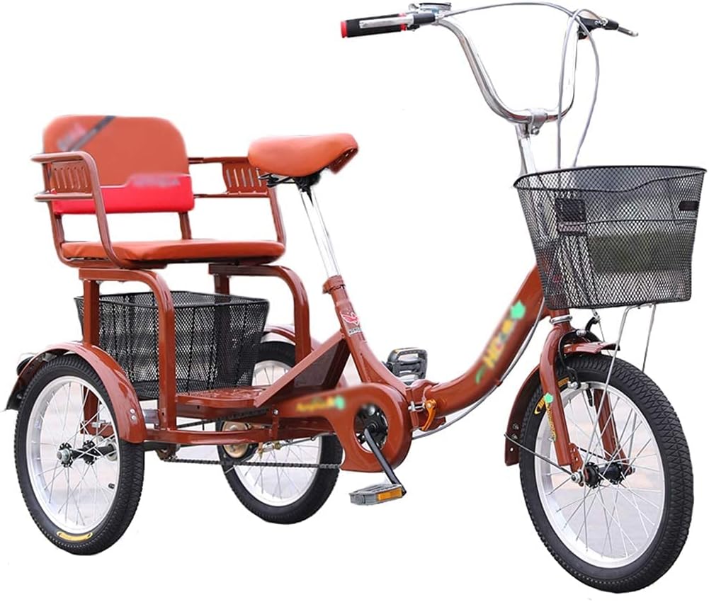 Triciclo plegable adulto 16 pulgadas urbano estable