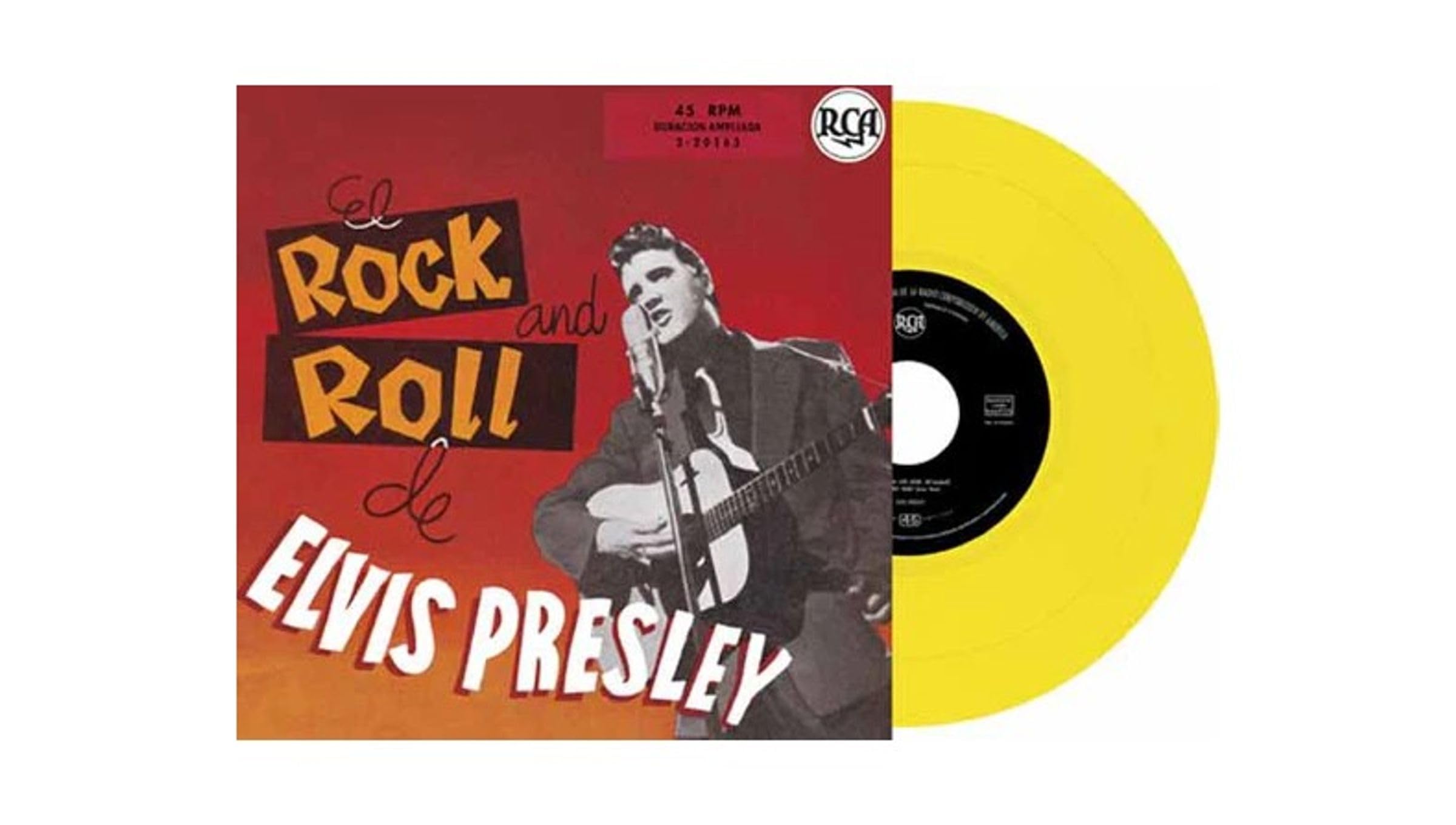 PRESLEY, Elvis - El Rock & Roll De Elvis Presley (reissue) - YELLOW VINYL 7""