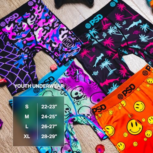 PSD Youth Boy's Racing Print Boxer Briefs - Breathable and Supportive Kids Underwear with Moisture-Wicking Fabric4