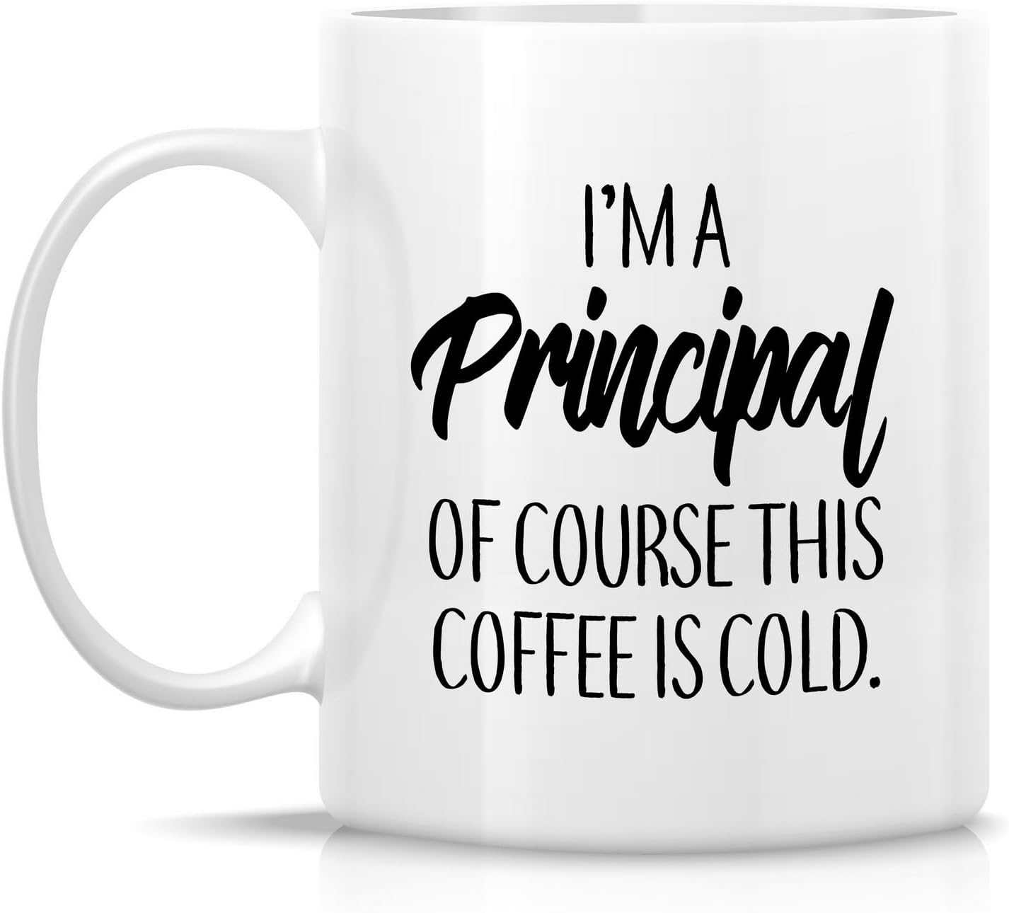 Retreez Funny Mug for Principals - 11 Oz Ceramic Coffee Cups - Retirement, Birthday, Holiday, Appreciation, Thank-You gift for Elementary, Middle, and High School Principal, Inspiring Education Leader - Image 2