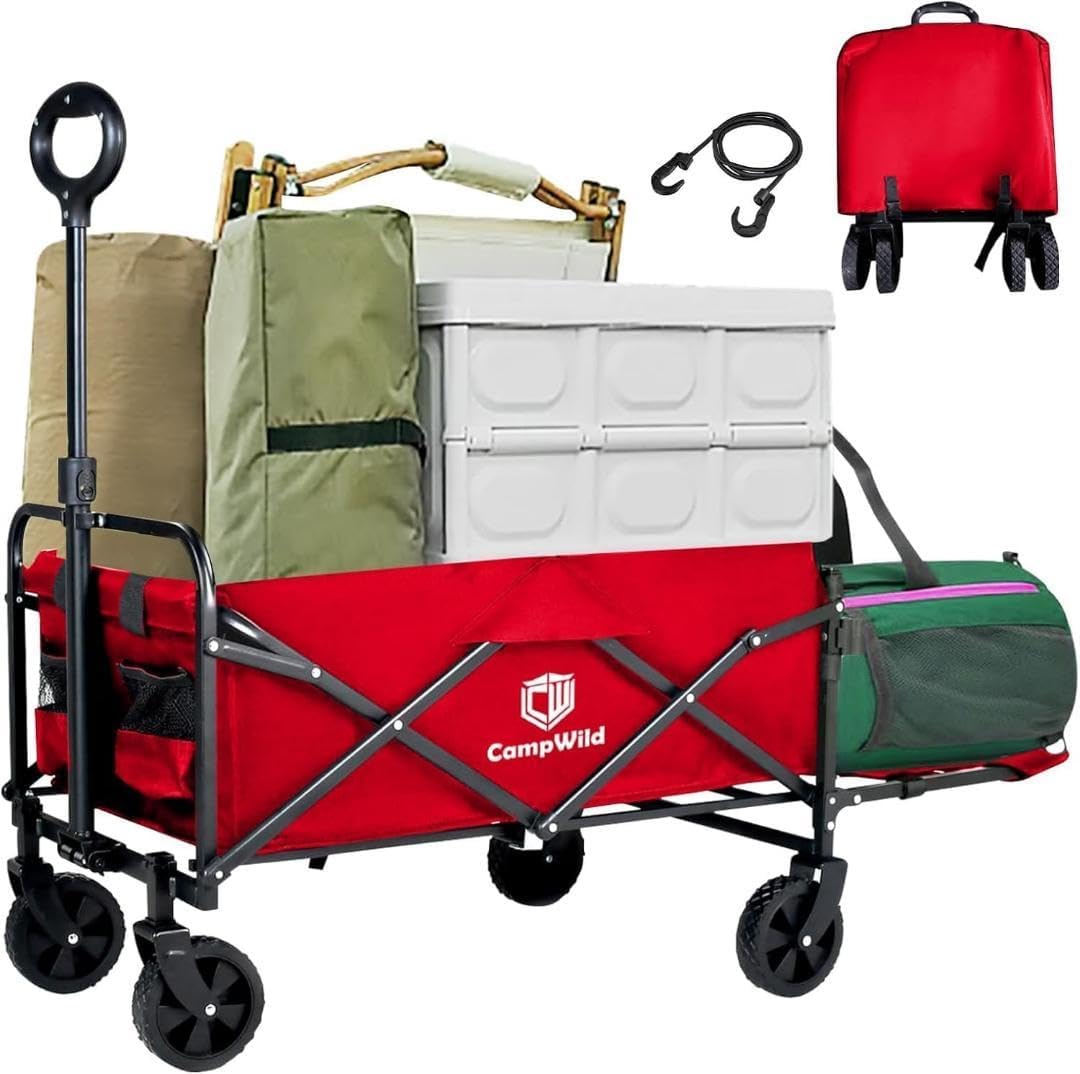 Coleman コールマン 赤 キャリーワゴン カート 【公式通販】