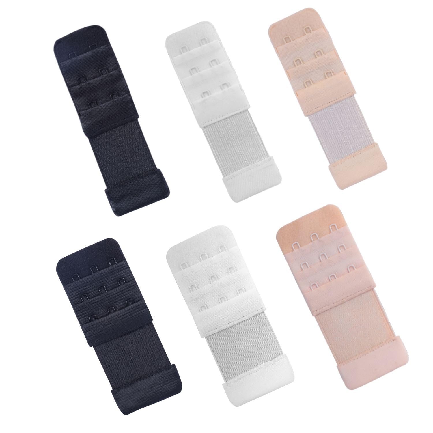2 & 3 Hook Bra Extender Set for Women | Elastic Band Extension for Comfortable Fit During Maternity and Back Relief | Adjustable Strap Expander-image-9