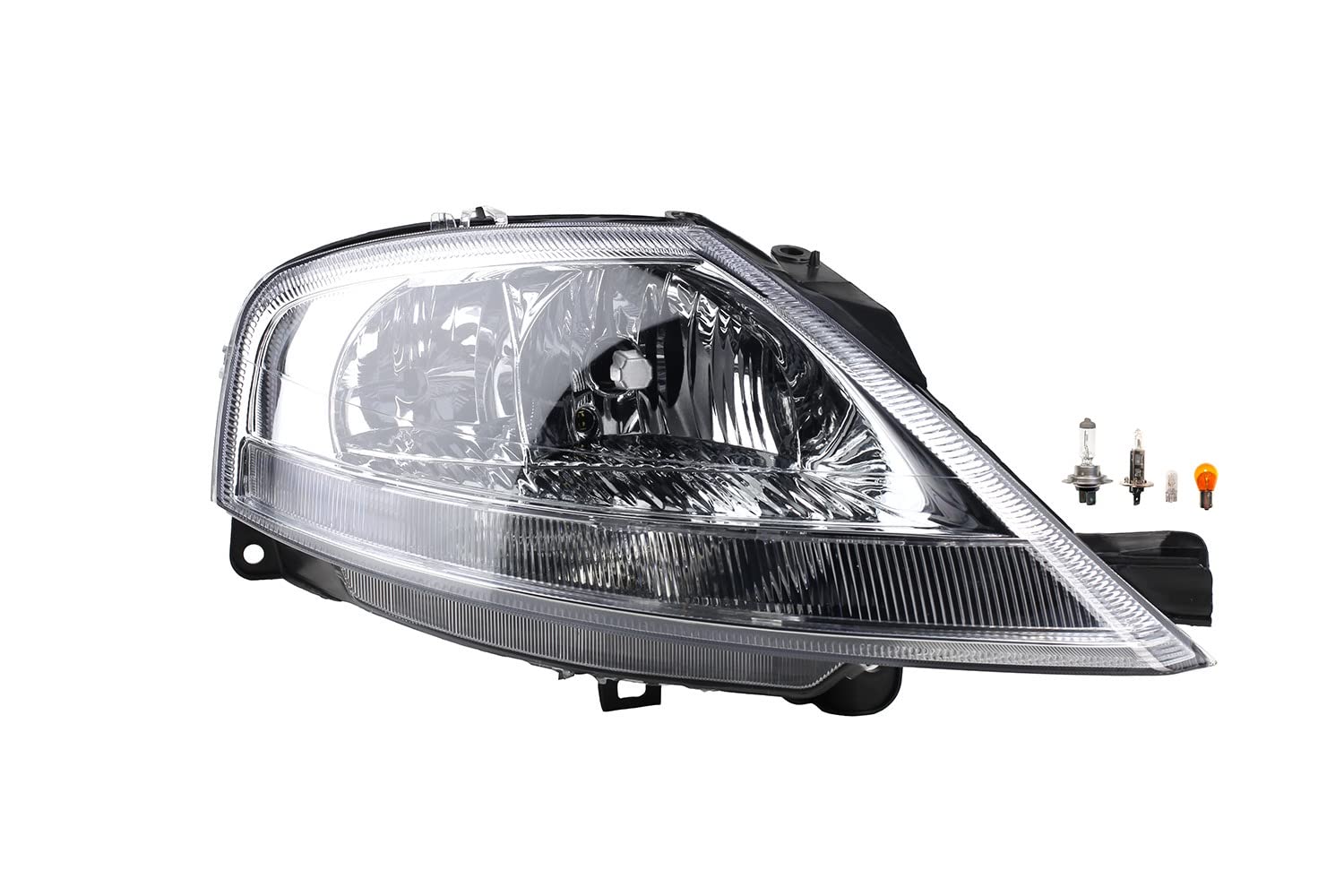 Johns Faro anteriore alogeno per Citroen C3 02/2002 -w lampadina destra