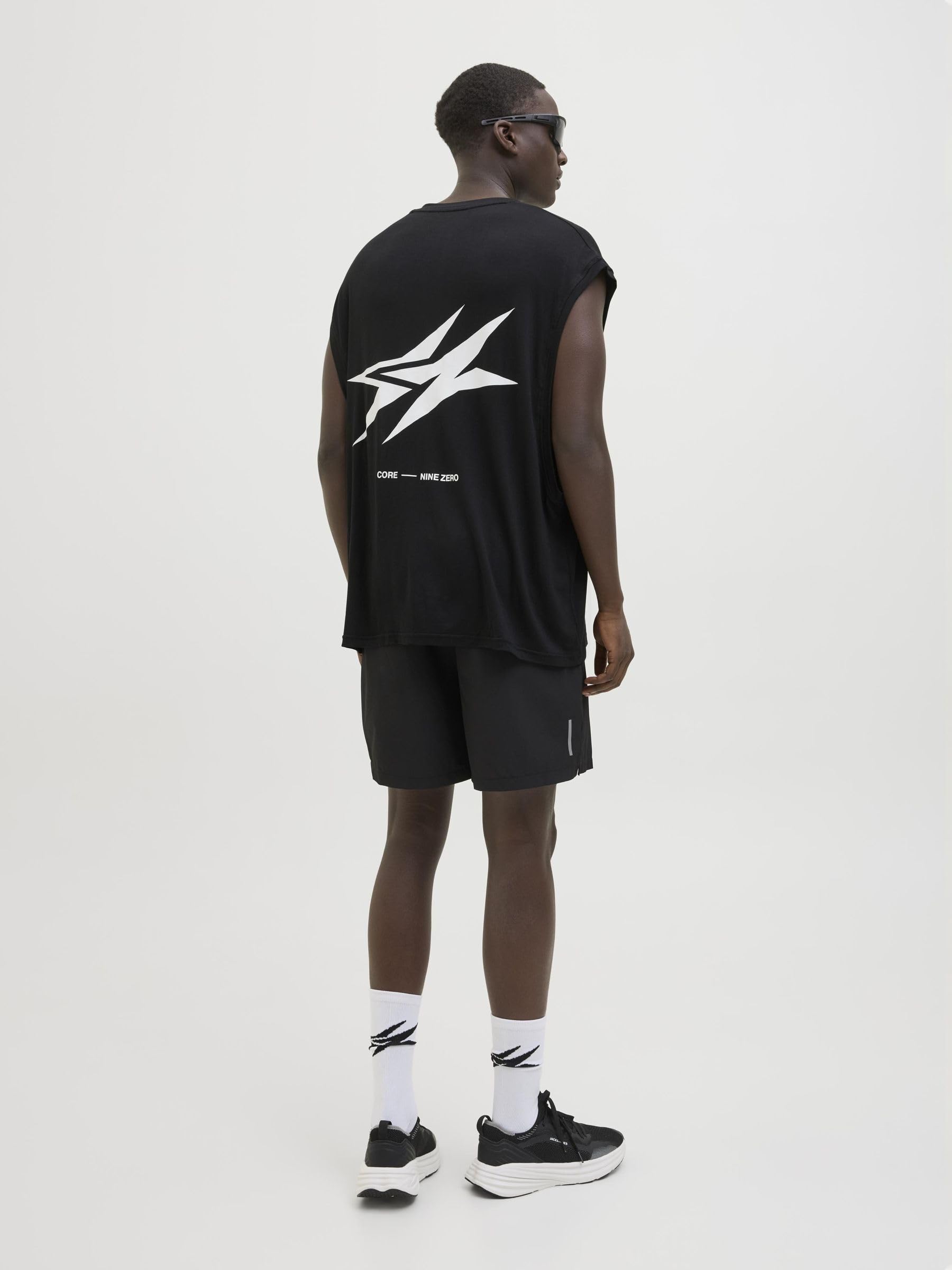 Jcocnz Berlin Tank Top, czarny, L