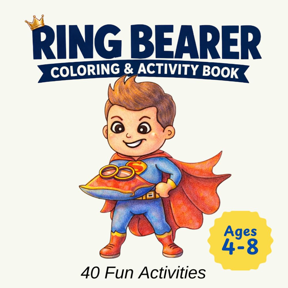 Wedding Keepsake Activity Books