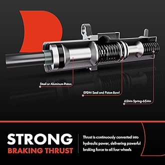 A-Premium Brake Master Cylinder with Reservoir and Cap Compatible with Chevrolet and Pontiac Vehicles - For Aveo 2004-2006, Wave 2006, Non-ABS, Manual trans