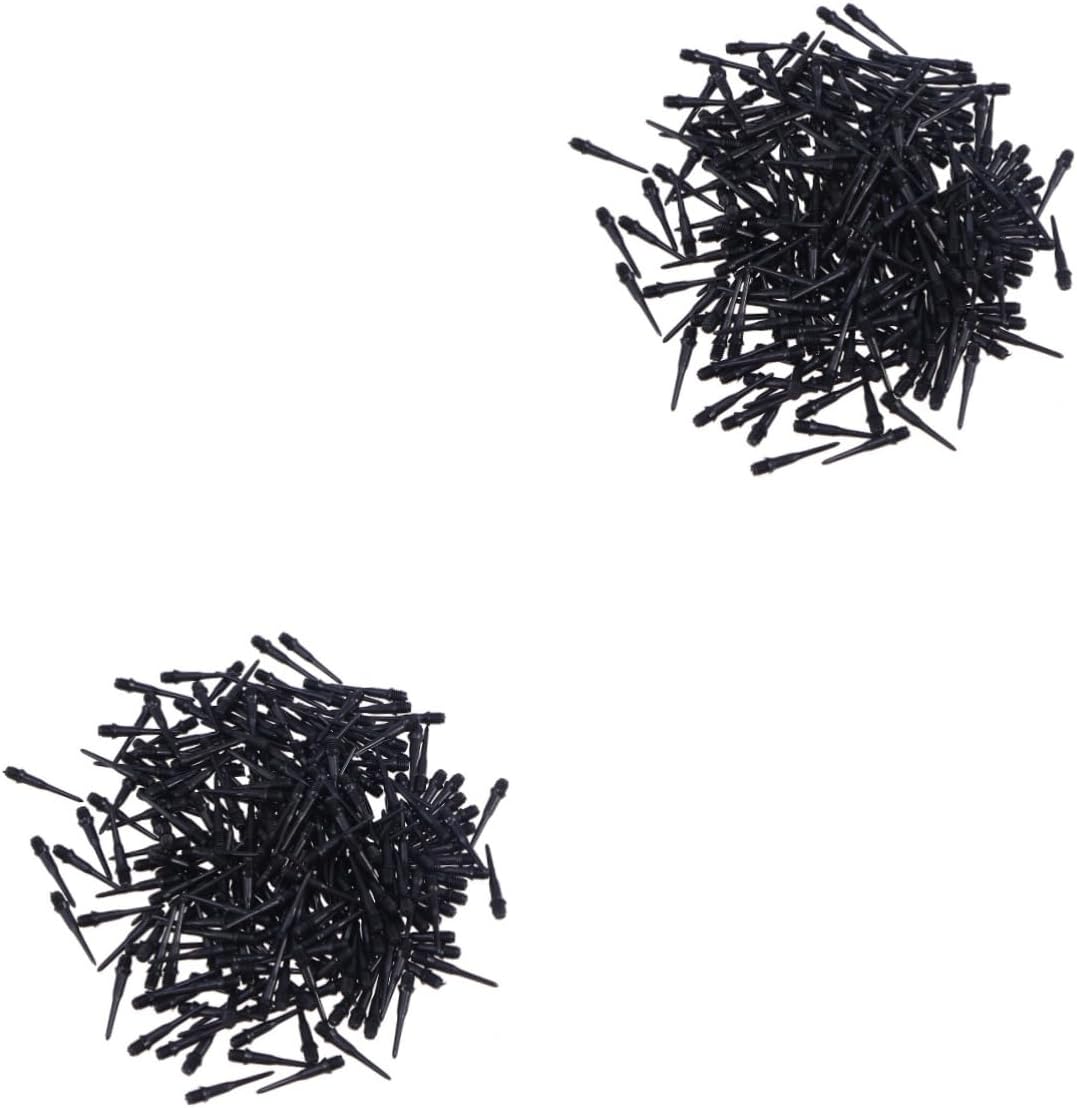 INOOMP 750 Pcs Plastic Darts White Outfits Play Set Professional Sweat Suit Converter Points Adapter Points
